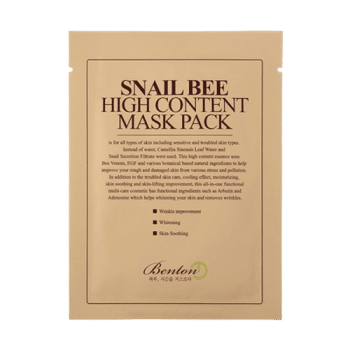 Benton – Snail Bee High Content Mask k beauty