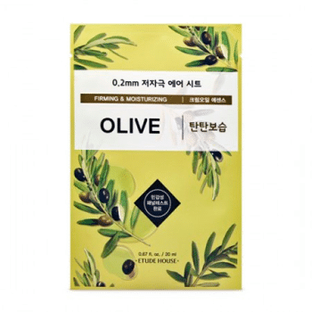 Etude House – 0.2 Therapy Air Mask Olive k beauty