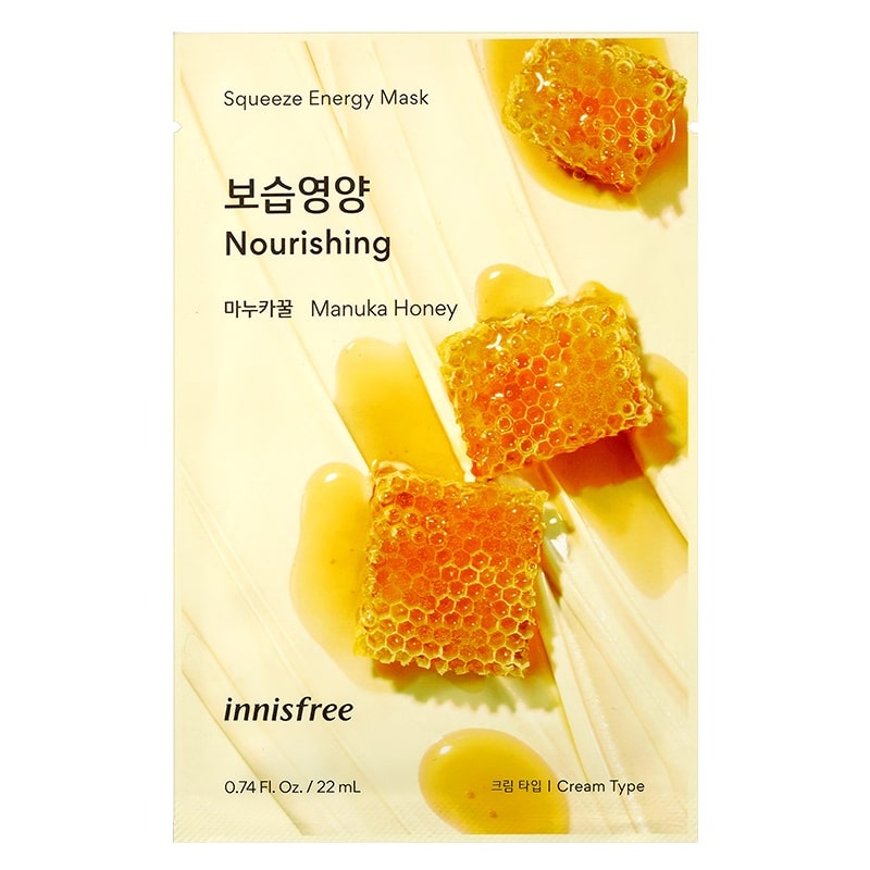 Innisfree - Squeeze Energy Mask Nourishing Manuka Honey 1