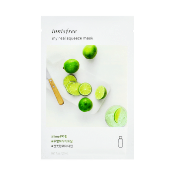 Innisfree – My Real Squeeze Mask Lime k beauty