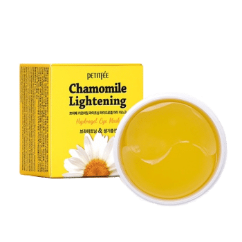 Petitfee – Chamomile Lightening Hydrogel Eye Mask k beauty
