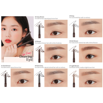 Etude House – Drawing Eye Brow (02 Gray Brown) k beauty Stort udvalg af koreansk hudpleje