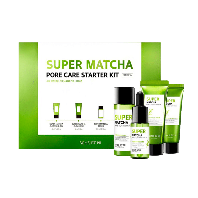 Some By Mi – Super Matcha Pore Care Starter Kit k beauty Stort udvalg af koreansk hudpleje