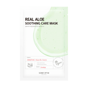 Some By Mi – Real Aloe Soothing Care Mask k beauty Stort udvalg af koreansk hudpleje