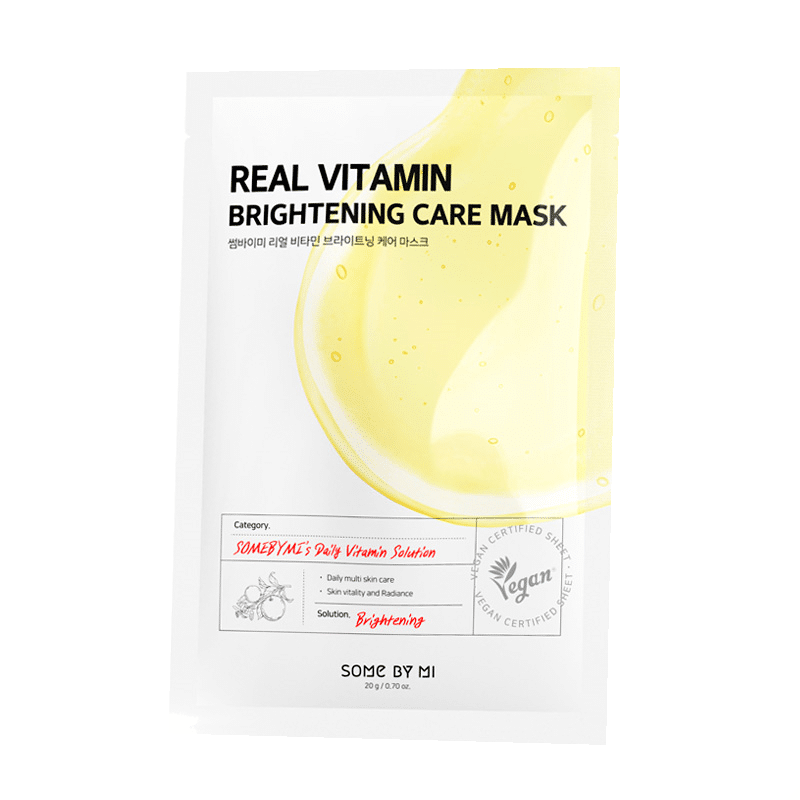 Some By Mi – Real Vitamin Brightening Care Mask k beauty Stort udvalg af koreansk hudpleje