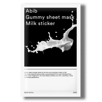 Abib – Gummy Sheet Mask Milk Sticker k beauty Stort udvalg af koreansk hudpleje