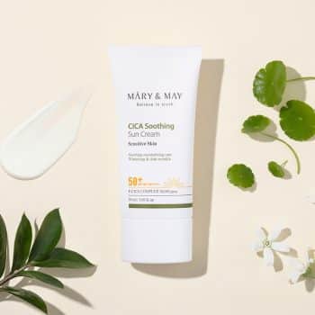 Mary & May – CICA Soothing Sun Cream SPF50+ PA++++ k beauty