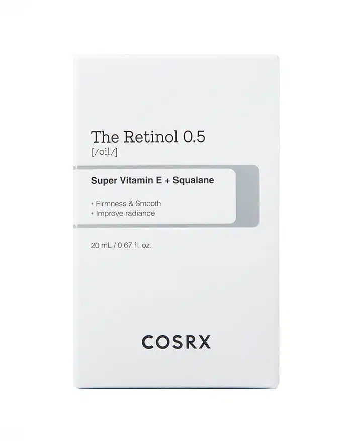 COSRX – The Retinol 0.5 Oil k beauty Stort udvalg af koreansk hudpleje