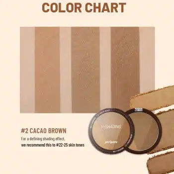 peripera – V-Shading (02 Cacao Brown) k beauty Stort udvalg af koreansk hudpleje