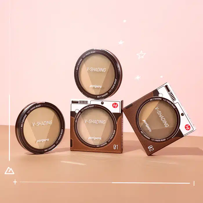 peripera – V-Shading (02 Cacao Brown) k beauty Stort udvalg af koreansk hudpleje