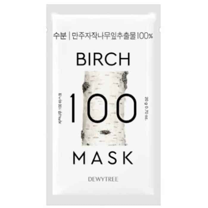 Dewytree – Birch 100 Mask k beauty Stort udvalg af koreansk hudpleje